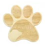 Kuchi dog, Afghan Shepherd, Sage Jangi - Mug coaster, engraved coaster with dog, gift for dog lover by Art-Dog brand
