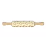 Afghan Hound, Tazi - small rolling pin with a dog, patterned dough roller, gadget for ceramicists from the Art-Dog brand