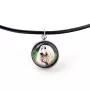 Afghanischer Windhund, Afghane - Schmuckset mit Ihrem Foto, handgefertigtes Set, Armband und Halskette von Art.-Dog.