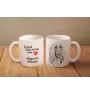 Afghan Hound, Tazi - cup with a dog, cup with a photo, personalized gift from the Art-Dog brand