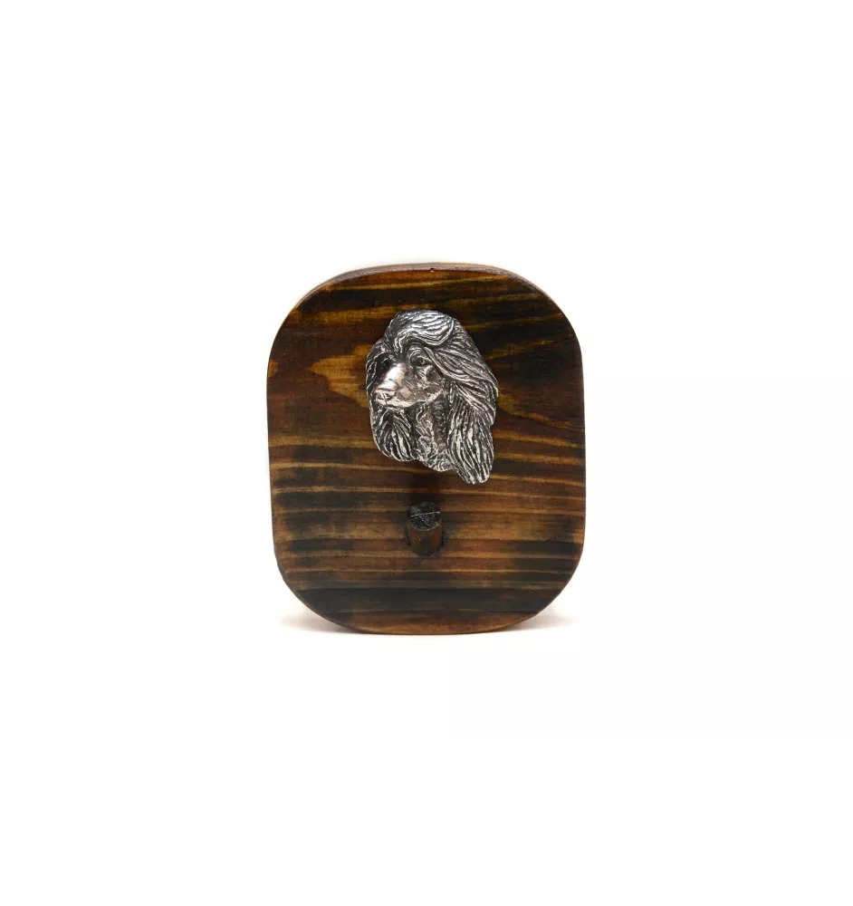 Levrier afghan, Tazi I - porte-clés, porte-clés avec chien pour les médailles, crochet pour les clés de la marque Art-Dog