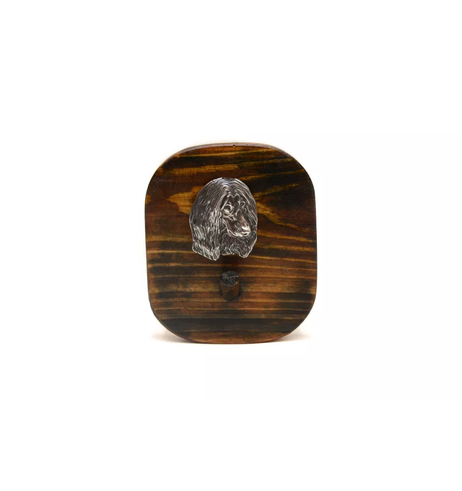 Afghan Hound, Tazi II - leash hanger, medal hanger with dog, key hook from Art-Dog brand