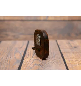 Afghan Hound, Tazi II - leash hanger, medal hanger with dog, key hook from Art-Dog brand