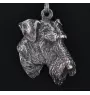 Airedale Terrier, Waterside Terrier, Bingley Terrier - collier avec un chien, pendentif en plaqué argent pour les fans de chiens, bijoux uniques de la marque Art-Dog