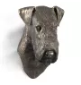 Airedale Terrier, Waterside Terrier - Hundestatue, hängende Büste, einzigartige Dekoration für Hundeliebhaber der Marke Art-Dog