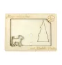 Airedale Terrier, Bingley Terrier - Photo frame, engraved wooden frame, a lovely gadget for the dog lover by Art-Dog
