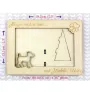 Airedale Terrier, Bingley Terrier - Photo frame, engraved wooden frame, a lovely gadget for the dog lover by Art-Dog