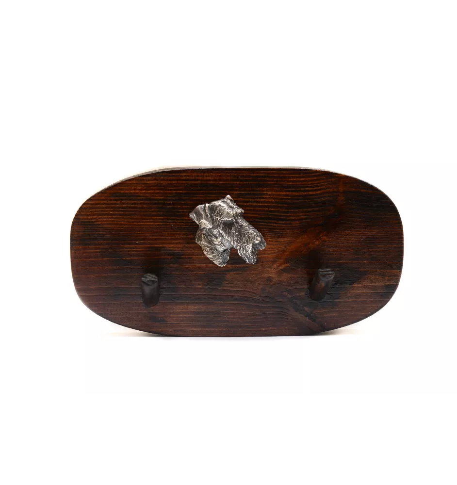 Airedale Terrier, Waterside Terrier - Zubehörständer, Hundemarkenständer, Schlüsselhaken von Art-Dog