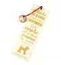 Airedale Terrier, Bingley Terrier - dog bookmark, personalized bookmark, gift for bookworm from Art-Dog brand