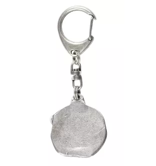 Akita, Akita Inu - Porte-clés argenté avec chien, décoration de sac à main, pendentif de sac à dos par la marque Art-Dog