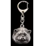 Akita, Akita Inu - Porte-clés argenté avec chien, décoration de sac à main, pendentif de sac à dos par la marque Art-Dog
