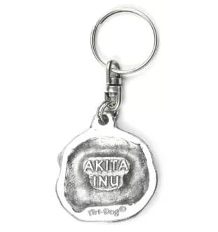 Akita, Akita Inu - Pendentif chien argenté, décoration de sac à main, pendentif sac à dos par la marque Art-Dog