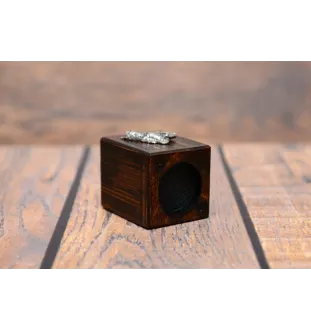 Airedale Terrier świecznik kwadratowy Art-Dog