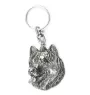 Malamute de l'Alaska - Pendentif chien argenté, décoration de sac à main, pendentif sac à dos par la marque Art-Dog