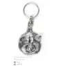 Akita, Akita Inu - Pendentif argenté avec un chien dans une boîte décorative, décoration de sac à main, pendentif de sac à dos par la marque Art-Dog