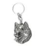 Alaskan Malamute - Silver-plated pendant with a dog in a decorative box, handbag decoration, backpack pendant by Art-Dog brand
