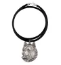 Malamute de l'Alaska - collier avec un chien, pendentif en plaqué argent pour les fans de chiens, bijoux uniques de la marque Art-Dog