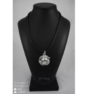 Akita, Akita Inu - Halskette mit Hund, versilberter Anhänger für Hundefans, einzigartiger Schmuck der Marke Art-Dog