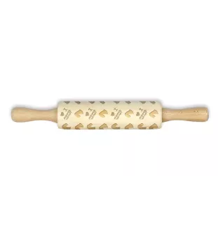 Airedale Terrier, Waterside Terrier, Bingley Terrier - petit rouleau à motifs de chien, rouleau à pâtisserie pour enfant, décoration en argile céramique de la marque Art-Dog