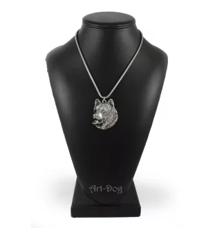 Alaskan Malamute, Alaskischer Malamute - Hundehalsband, einzigartiger Schmuck für den Hundefan, einzigartiger Kreuzotter-Anhänger der Marke Art-Dog