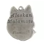 Alaskan Malamute, Alaskischer Malamute - Hundehalsband, einzigartiger Schmuck für den Hundefan, einzigartiger Kreuzotter-Anhänger der Marke Art-Dog