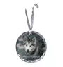 Alaskan Malamute, Alaskischer Malamute - Kristallkugel mit Foto, Hundebild im Kristall, personalisierter Christbaumschmuck von Art-Dog.