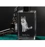 Akita, Akita Inu - Porte-clés en cristal avec photo de chien, porte-clés lumineux, cadeau unique de la marque Art-Dog