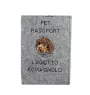 Alaskan Malamute - Dog passport case, document case, gift for the traveller from the Art-Dog brand