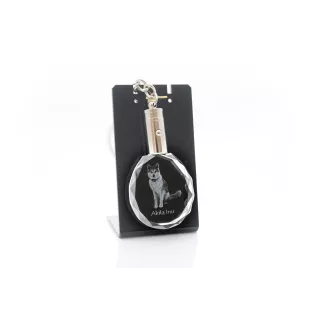Akita brelok do kluczy owalny z koniem Art-Dog