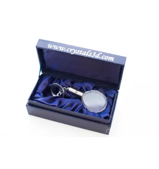 Akita, Akita Inu - pendant with a photo of a dog, crystal key ring in a gift box, a unique gift by Art-Dog