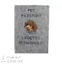 Alaskan Malamute - Dog passport case, document case, gift for the traveller from the Art-Dog brand