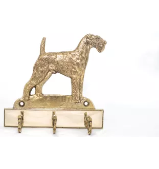 Airedale Terrier wieszak z mosiądzu Art-Dog