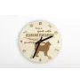 Alaskan Malamute, Alaskischer Malamute - Uhr mit Hund, Holzuhr mit Gravur, personalisierte Uhr von Art-Dog