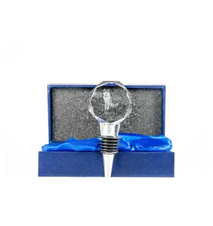 Akita, Akita Inu - Bouchon de bouteille, bouchon de vin en cristal avec photo, cadeau personnalisé pour barman par la marque Art-Dog