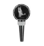Akita, Akita Inu - Crystal bottle stopper, unique wine stopper with photo, personalised gift for sommelier by Art-Dog brand