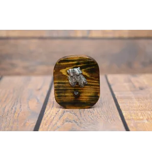 Airedale Terrier, Waterside Terrier - Leinenhalter, Hundemedaillehalter, Schlüsselhaken der Marke Art-Dog