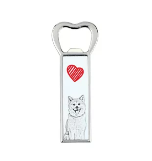Akita, Akita Inu - ouvre-bouteille avec chien, ouvre-bouteille personnalisé pour réfrigérateur, cadeau unique pour homme de la marque Art-Dog