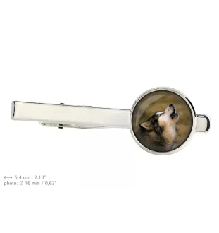 Malamute de l'Alaska - Boutons de manchette et cravate avec votre photo, accessoire de costume, bijoux pour hommes de la marque Art-Dog.
