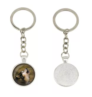 Malamute de l'Alaska - porte-clés dans une boîte, photo personnelle, porte-clés de la marque Art-Dog