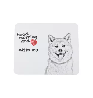 Akita, Akita Inu - tapis de souris personnalisé avec impression, tapis de souris personnalisé avec chien, accessoire unique pour employé de bureau de la marque Art-Dog