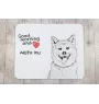 Akita, Akita Inu - mouse pad with print, personalized dog-themed mouse pad, unique gadget for an office worker by Art-Dog brand