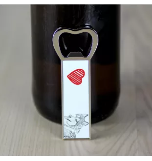 Malamute de l'Alaska - ouvre-bouteille avec chien, ouvre-bouteille personnalisé pour réfrigérateur, cadeau unique pour homme de la marque Art-Dog
