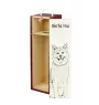 Akita pudełko na wino z psem Art-Dog