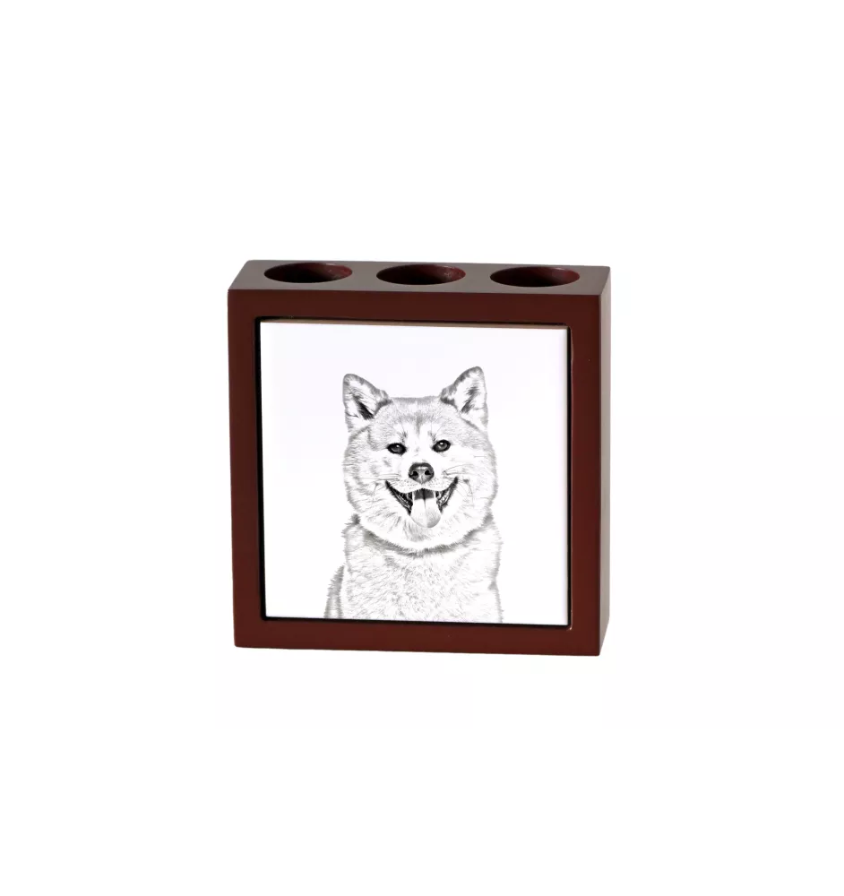 Akita stojak na długopisy z koniem Art-Dog