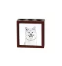 Akita, Akita Inu - pen holder with a dog, desk organizer with a print, personalized desk decoration from the Art-Dog brand.