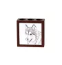 Alaskan Malamute - pen holder with a dog, desk organizer with a print, personalized desk decoration from the Art-Dog brand.