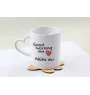 Akita kubek z psem good morning serce Art-Dog