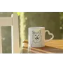 Akita, Akita Inu - cup with a dog, adorable cup with a heart-shaped handle, universal gift from the Art-Dog brand