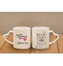 Akita kubek z psem good morning serce Art-Dog