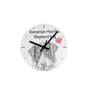 Alaskan Malamute, Alaskischer Malamute - Wanduhr mit Hund, Regal Uhr mit Druck, personalisierte Hausdekoration von Art-Dog.